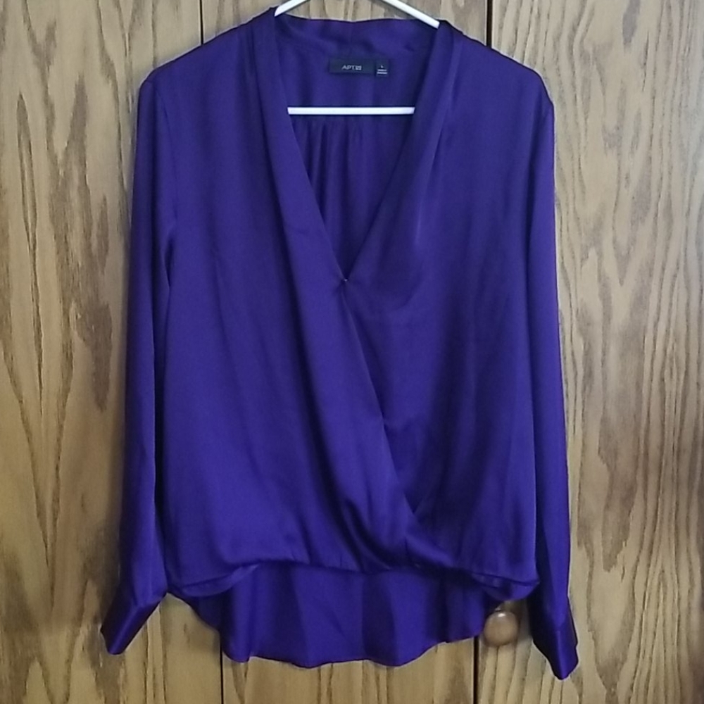 Apt. 9 purple blouse